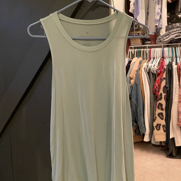 Teal American Eagle tank top - Picture 2 of 3